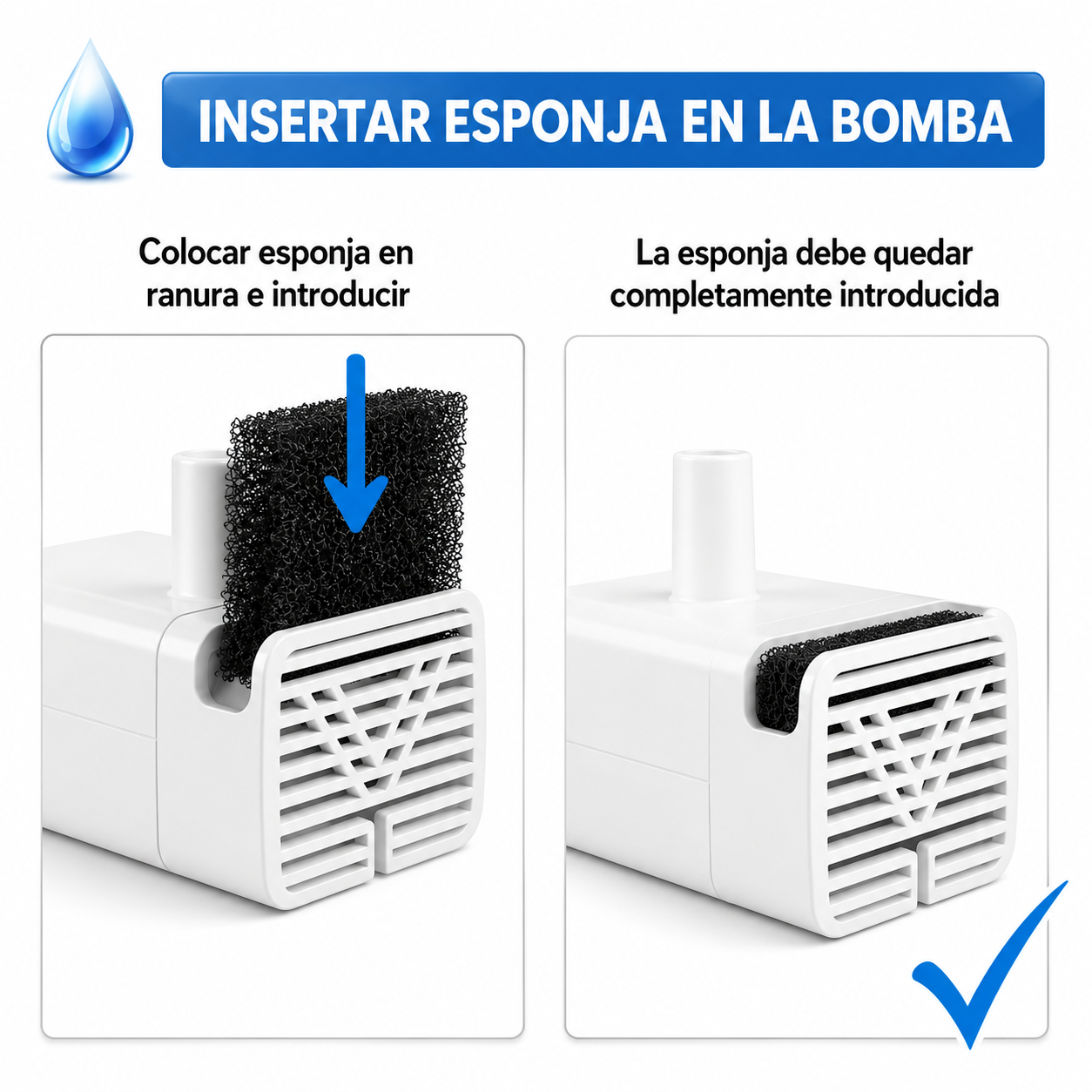 Recambio Filtros Protectores para Fuente CatVitae™